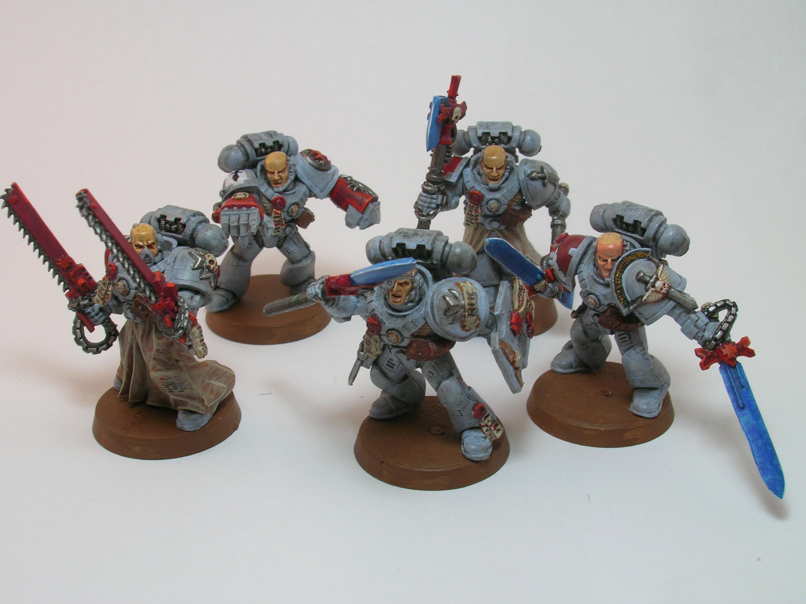 Grey Knights, Painted Around 2009 To Current, Space Marines, Warhammer 40,000 Close combat